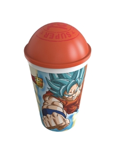 Vaso 16oz C/ Tapa Domo Dragon Ball