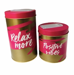 Combo Latas Deco Premium Relax