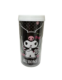 Vaso De Plástico Kuromi Negro