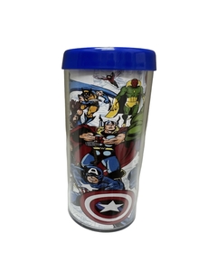 Vaso De Plástico Avengers