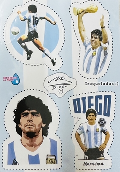 Stickers Autoadhesivos Maradona - comprar online