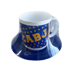 Set Taza C/ Plato C/ Licencia Boca Juniors