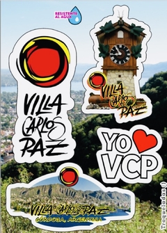 Stickers Autoadhesivos Villa Carlos Paz