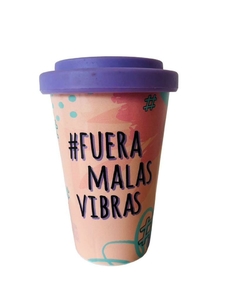 Vaso Café Térmico Fuera Malas Vibras