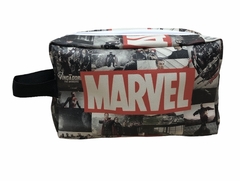 Neceser XL Marvel Gris Personajes