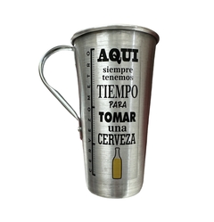 Jarro C/ Manija Gran Alemán Aquí Siempre Hay Tienpo Para Tomar Una Cerveza