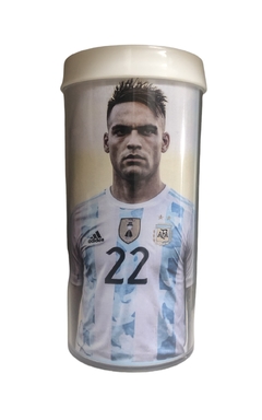 Vaso De Plástico Lautaro Martinez