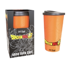 Vaso Café C/ Tapa 20oz Deco C/ Caja Dragon Ball