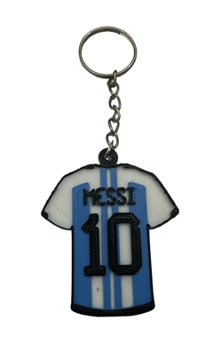 Llavero 3D Messi Camiseta Argentina