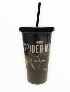 Vaso Cancún C/ Sorbete Hombre Araña Miles Morales Figura