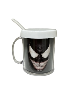 Taza de Plástico C/ Cucharita Venom