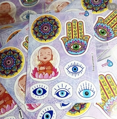 Stickers Autoadhesivos Mano de Fátima Buda