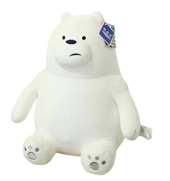 Peluche Oso Escandaloso Blanco 20cm