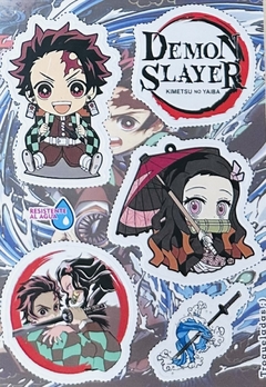 Stickers Autoadhesivos Demon Slayer