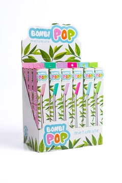 Bombilla Pop Verde Limon - comprar online