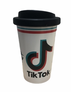 Vaso Café Térmico Tik Tok Blanco