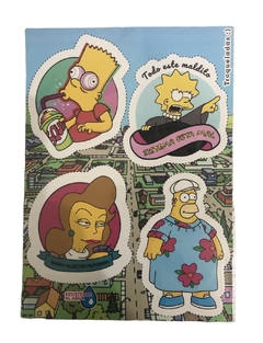 Stickers Autoadhesivos Simpsons