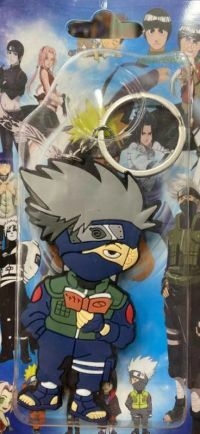 Llavero Importado De Goma Kakashi