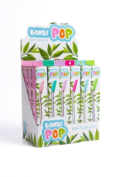 Bombilla Pop Rosa Pastel - comprar online