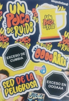 Stickers Autoadhesivos Un Poco De Ruido