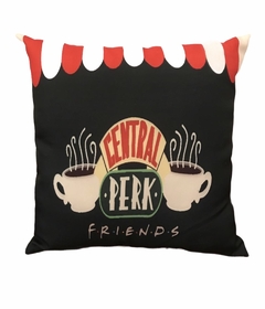 Almohadon 35x35 Central Perk Negro - comprar online