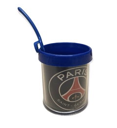 Taza De Plastico C/ Cucharita Paris PSG