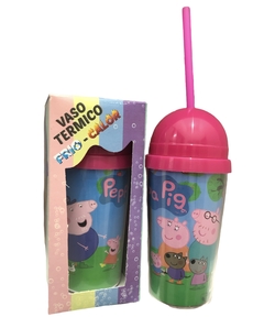 Vaso Leblon C/ Cajita Peppa Pig