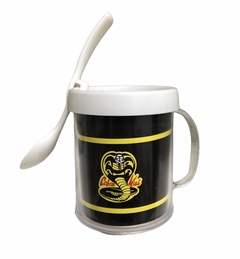 Taza De Plástico C/ Cucharita Cobra Kai