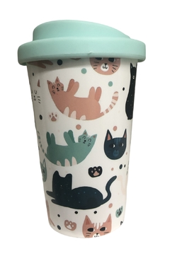 Vaso Cafe Térmico Gatitos