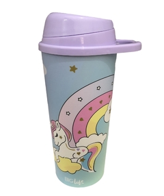 Vaso 18oz C/ Tapa y Pico Unicornio