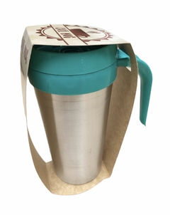 Café Mugg Térmico de Acero Aquamarina