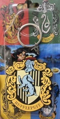 Llavero Importado De Goma Hufflepuff