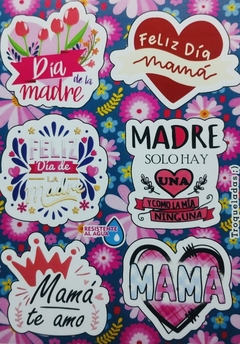 Stickers Autoadhesivos Día De La Madre