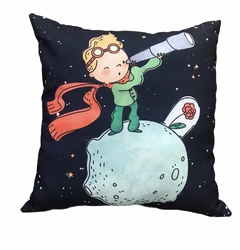 Almohadon 35x35 Principito Telescopio