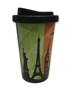 Vaso Café Termico Ciudades del Mundo