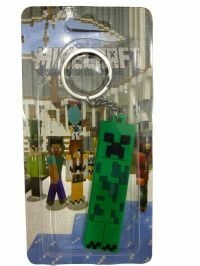 Llavero Importado De Goma Minecraft