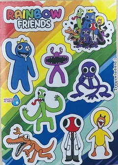 Stickers Autoadhesivos Rainbow Friends