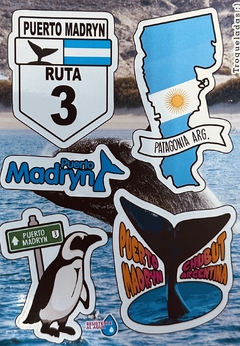 Stickers Autoadhesivos Puerto Madryn