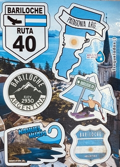 Stickers Autoadhesivos Bariloche