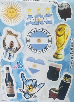 Stickers Autoadhesivos Mix 100 % Argentino