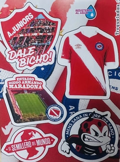 Stickers Autoadhesivos Argentinos juniors