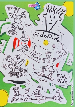 Stickers Autoadhesivos 7UP Fido Dido