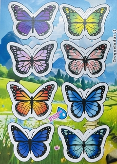 Stickers Autoadhesivos Mariposas