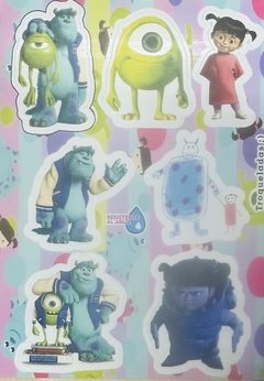 Stickers Autoadhesivos Monster Inc