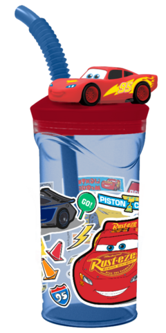 Vaso 3D C/ Figurín Cars