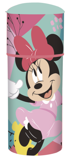 Vaso Figura C/ Tapa y Pico 350ml Minnie