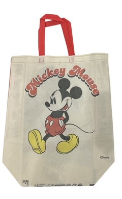 Bolsa Tela C/ Manija 40x40x14 C/ Fuelle Mickey