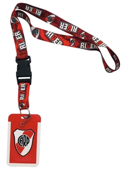 Llavero Colgante Porta Sube C/ Mosquetón River Plate - comprar online