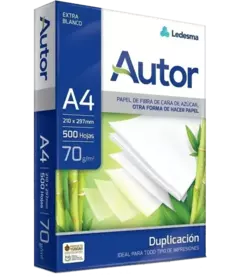 Resma A4 Autor