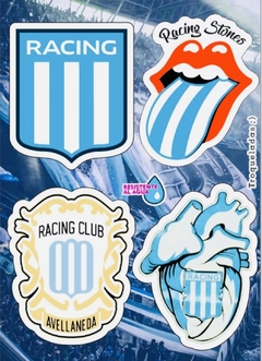 Stickers Autoadhesivos Racing Club